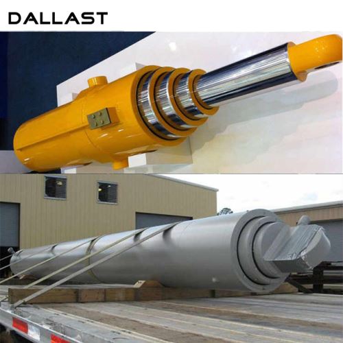Cilindru telescopic hidraulic de tragere