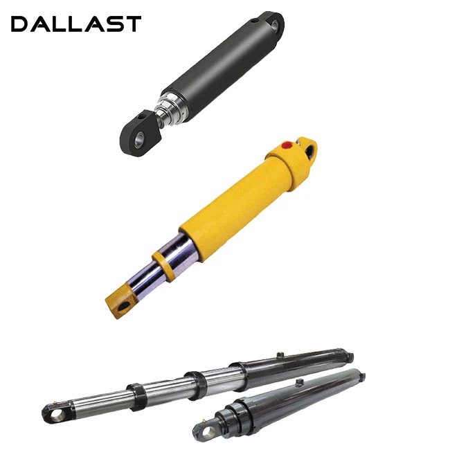 Cilindru hidraulic telescopic din oțel inoxidabil pentru nave